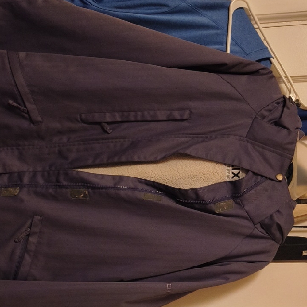 Helix Purple Lightweight Shirt Jacket